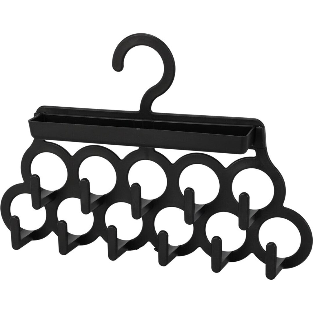 Storage Solutions Over Door Hanger Black 47.5cm x 18.5cm x 7.5cm 077779