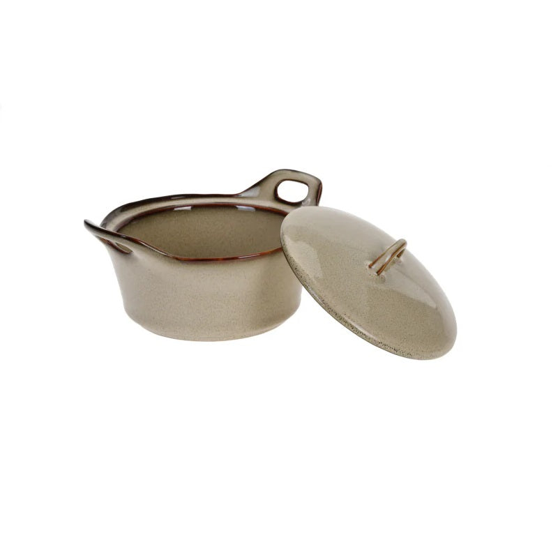 Excellent Houseware Stoneware Oven Dish Beige 350ml 077641