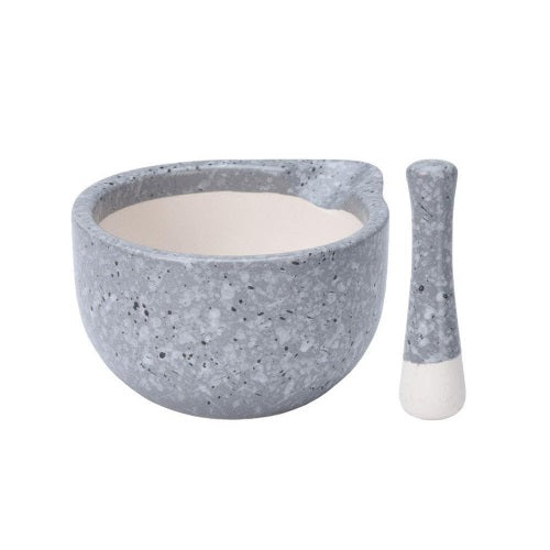 Excellent Houseware Pestle and Mortar Grey 330ml 077652