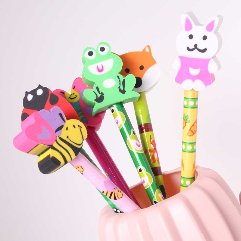 Tallon ArtBox Eraser Topped Pencils Assorted Pack of 6 6335