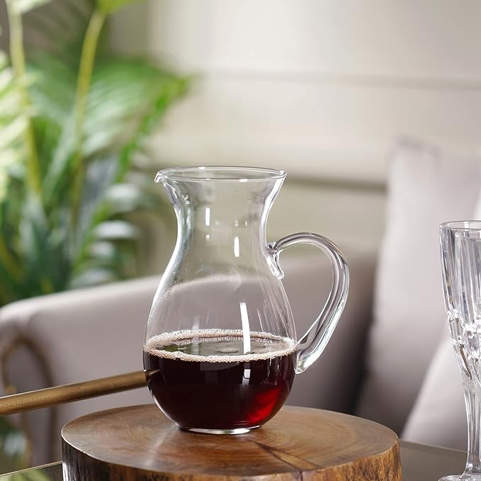 Glass Jug Transparent 1500ml |Serving Jug | With Handle