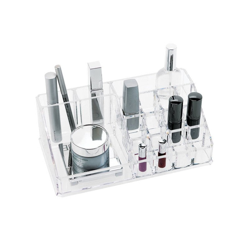 Eleganza PS Make Up Organizer Transparent 22cm x 12cm x 8cm 149755