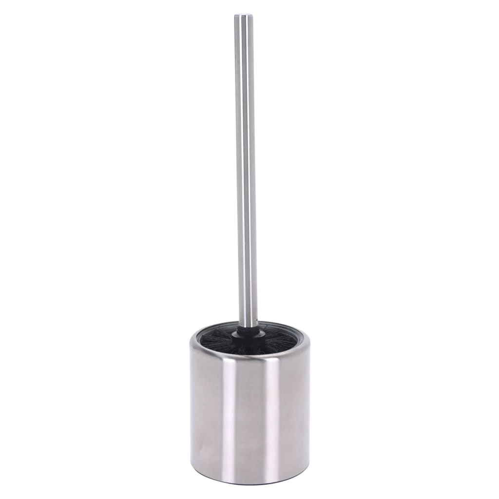 Bathroom Solutions Toilet Brush and Holder Chrome 10cm x 35cm 078416
