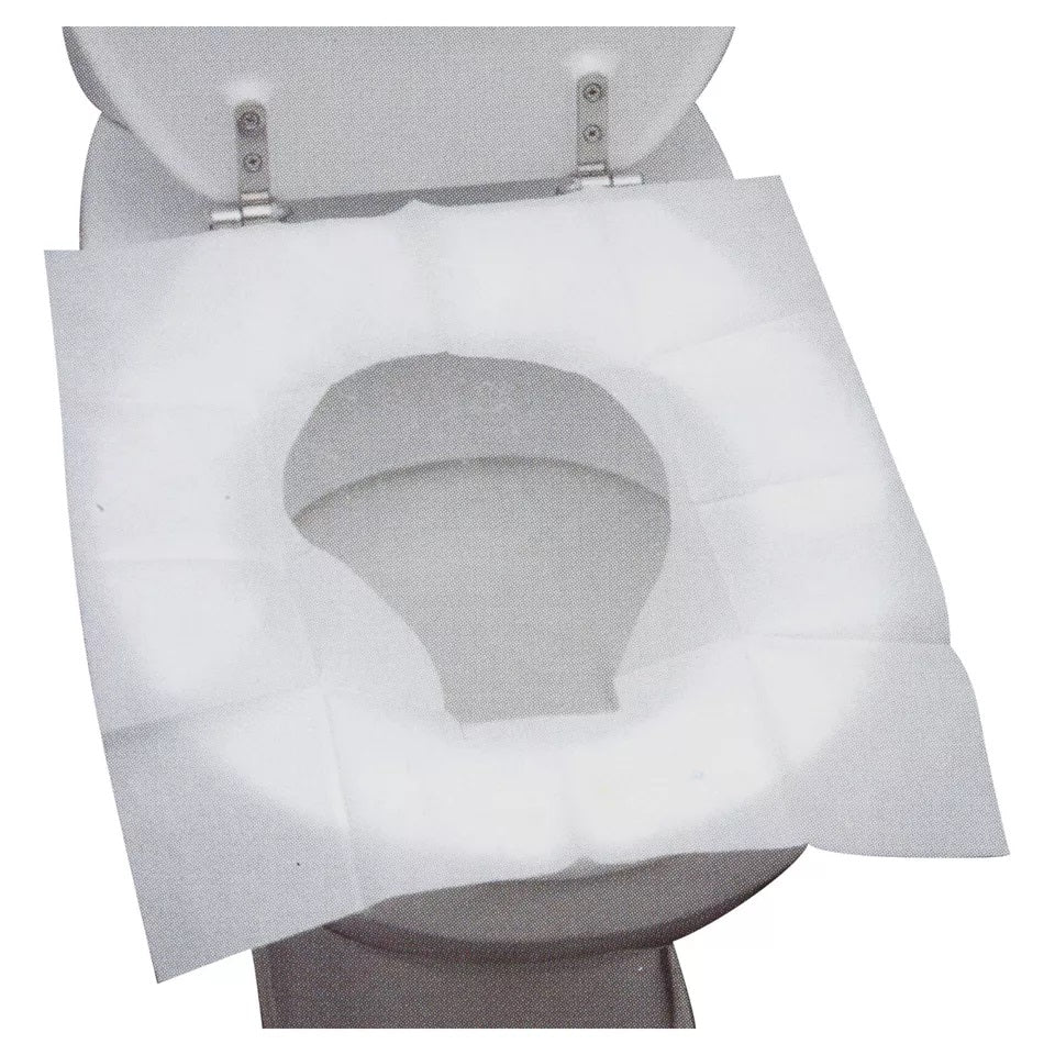 PR World Toilet Seat Cover White 37cm x 43cm Pack of 10 045773