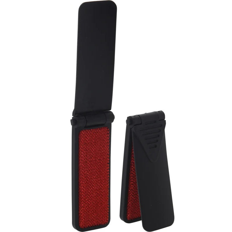 Clothes Brush Shoehorn Black and Red 19cm 037106
