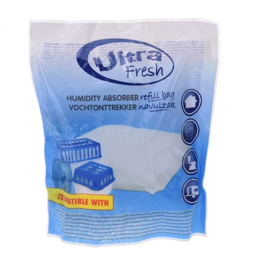 Ultra Fresh Humidity Absorber Refill Bag White 17cm x 6cm x 18cm 450g 154200