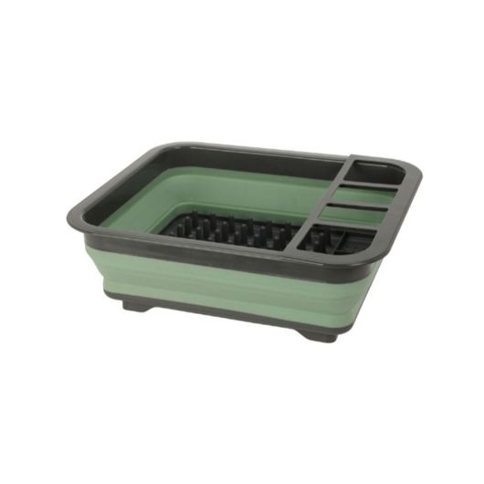 Redcliffs Foldable Camping Drainer Green 36.5cm x 31cm 107391 | Outdoor Gear