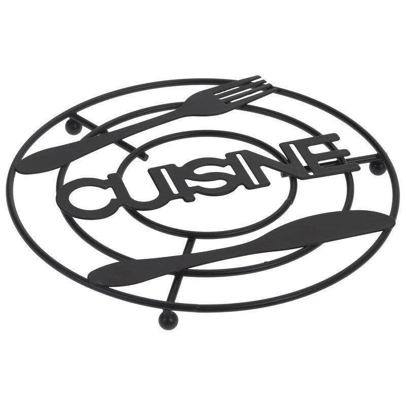 Excellent Houseware Metal Trivet Black 067622