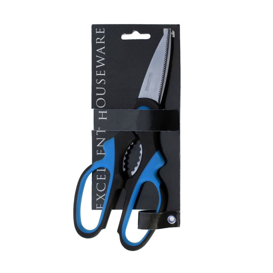 Excellent Houseware Multipurpose Scissors Black and Blue 139949