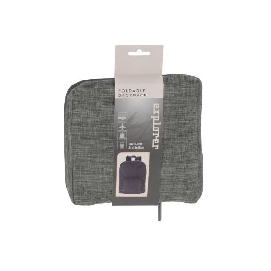Explorer Foldable Backpack Grey 079133
