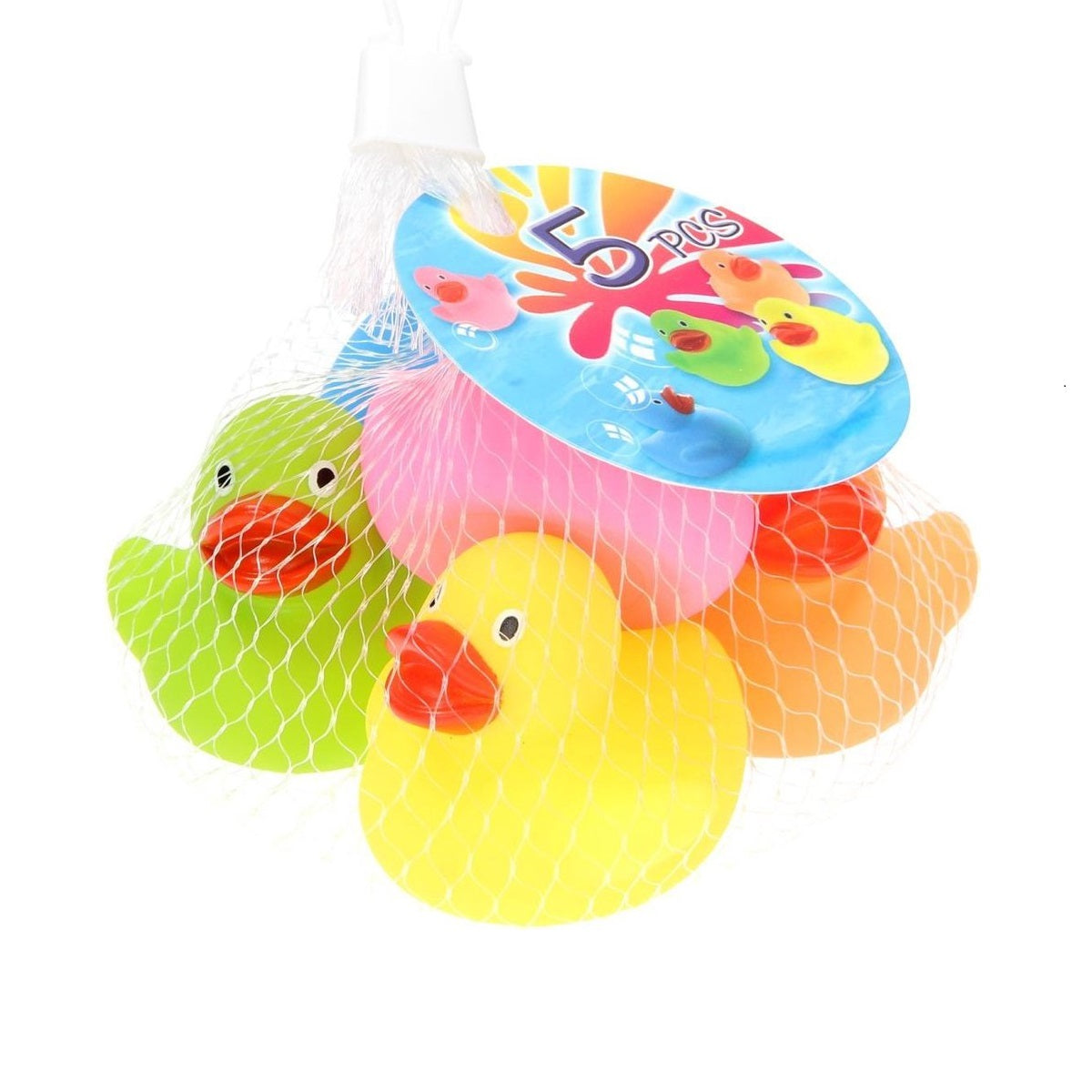 Bath Duck Toys Set Assorted Pack of 5 059489