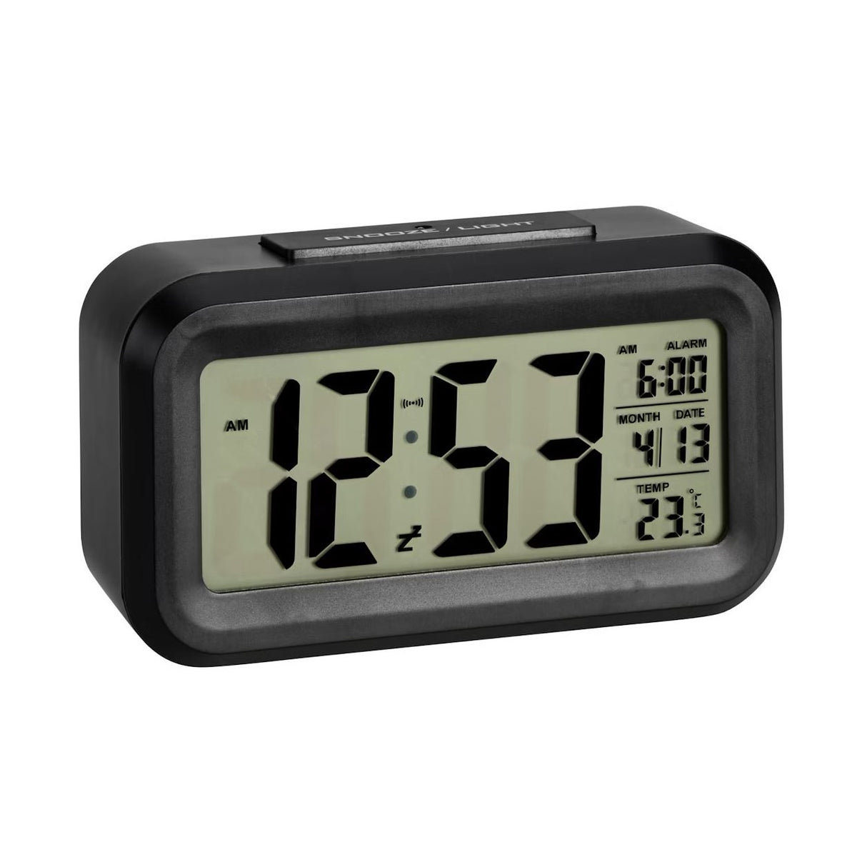Segnale Digital Alarm Clock Black 14cm x 7cm 083302