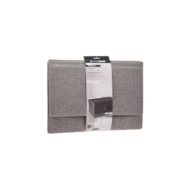 Storage Solutions Storage Box Grey 44cm x 33cm x 22cm 109607