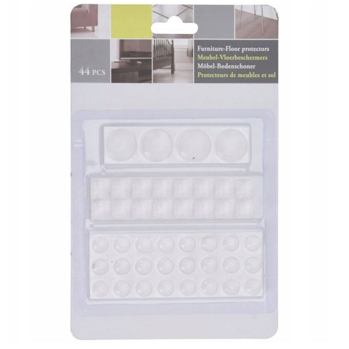 Furniture Protection Pads Clear 44-Piece 048701
