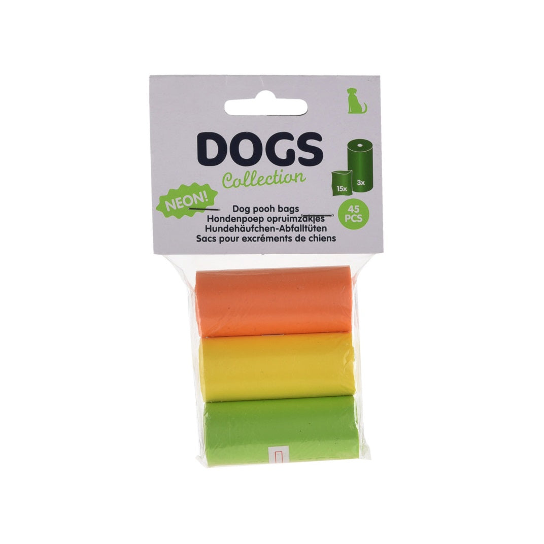 Dogs Collection Dog Pooh Bags Assorted 30cm x 23cm 127705