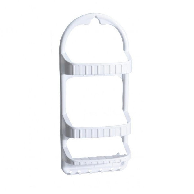 Bathroom Solutions Bathroom Rack White 27cm x 12cm x 62cm 141314