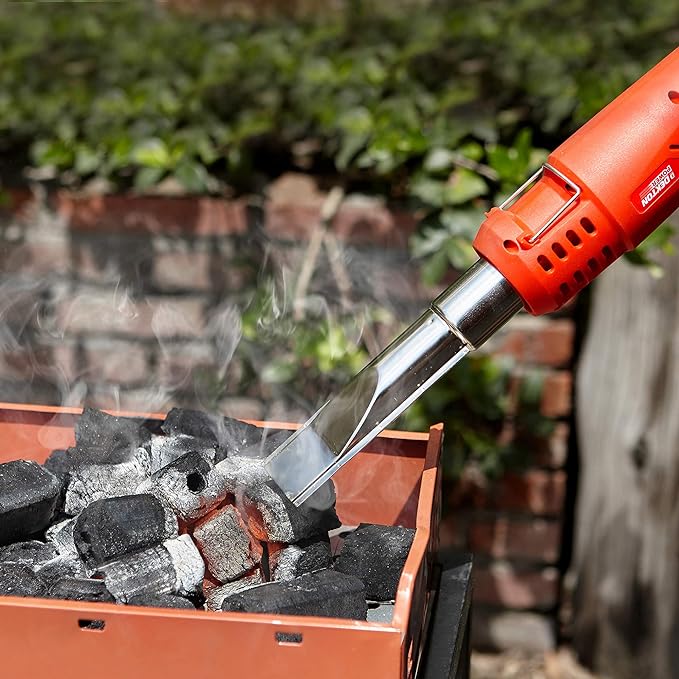 Dekton Power Electric Weed Burner with Four Attachment 2000W Red-Black 680015