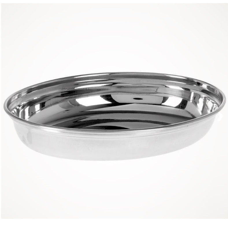 Stainless Steel Oval Serving Platter Chrome 075390