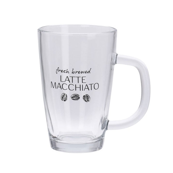 Excellent Houseware Latte Macchiato Glasses Clear Pack of 4 081950