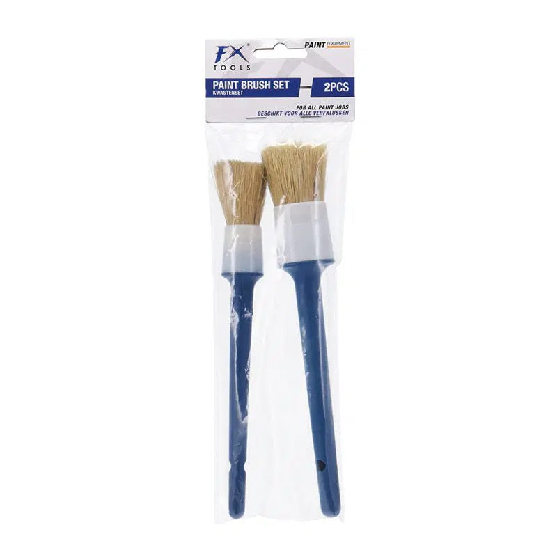 FX Tools Paint Brush Set Blue Pack of 2 083196