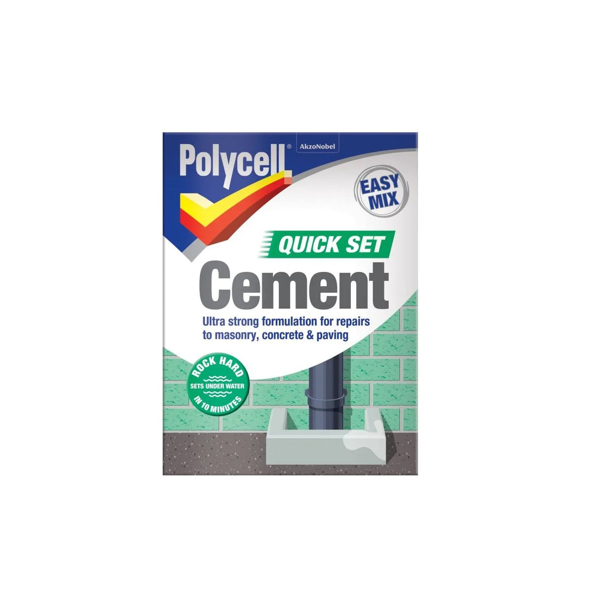 Polycell Quick Set Cement 2Kg 2182309
