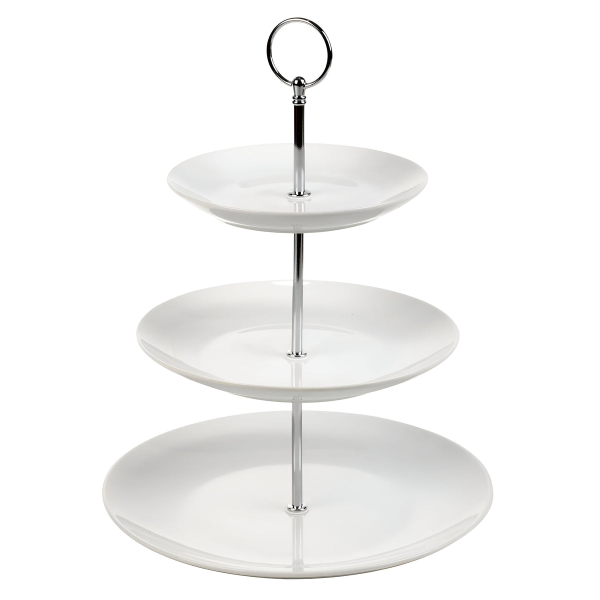 Excellent Houseware 3 Tier Food Stand Assorted 16cm - 20cm - 25cm 077761