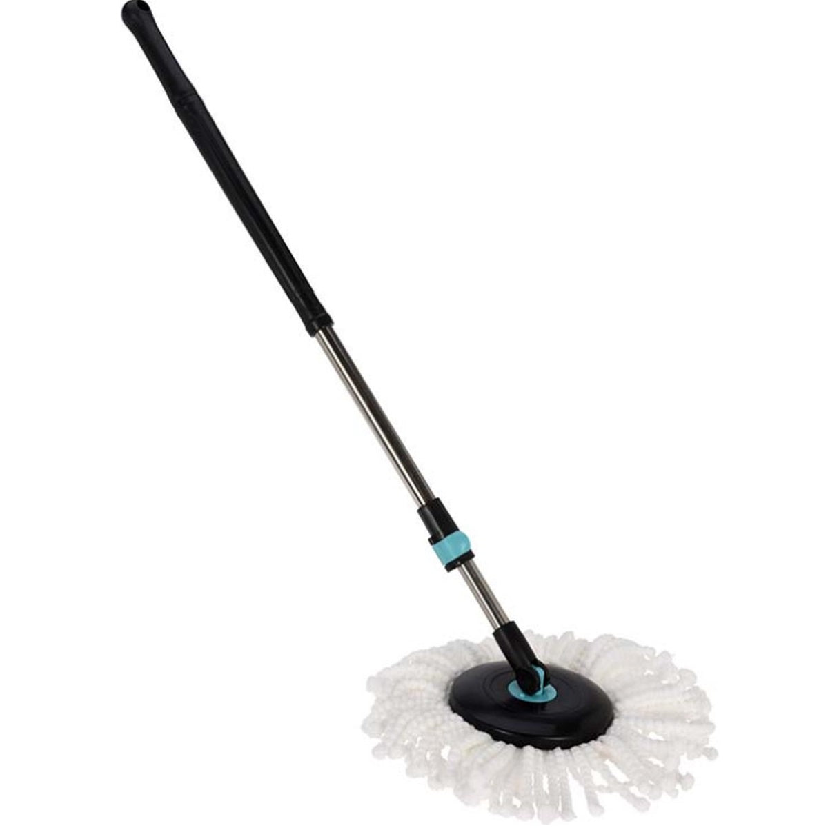Ultra Clean Spinning Mop and Bucket Black 14Ltr 614689
