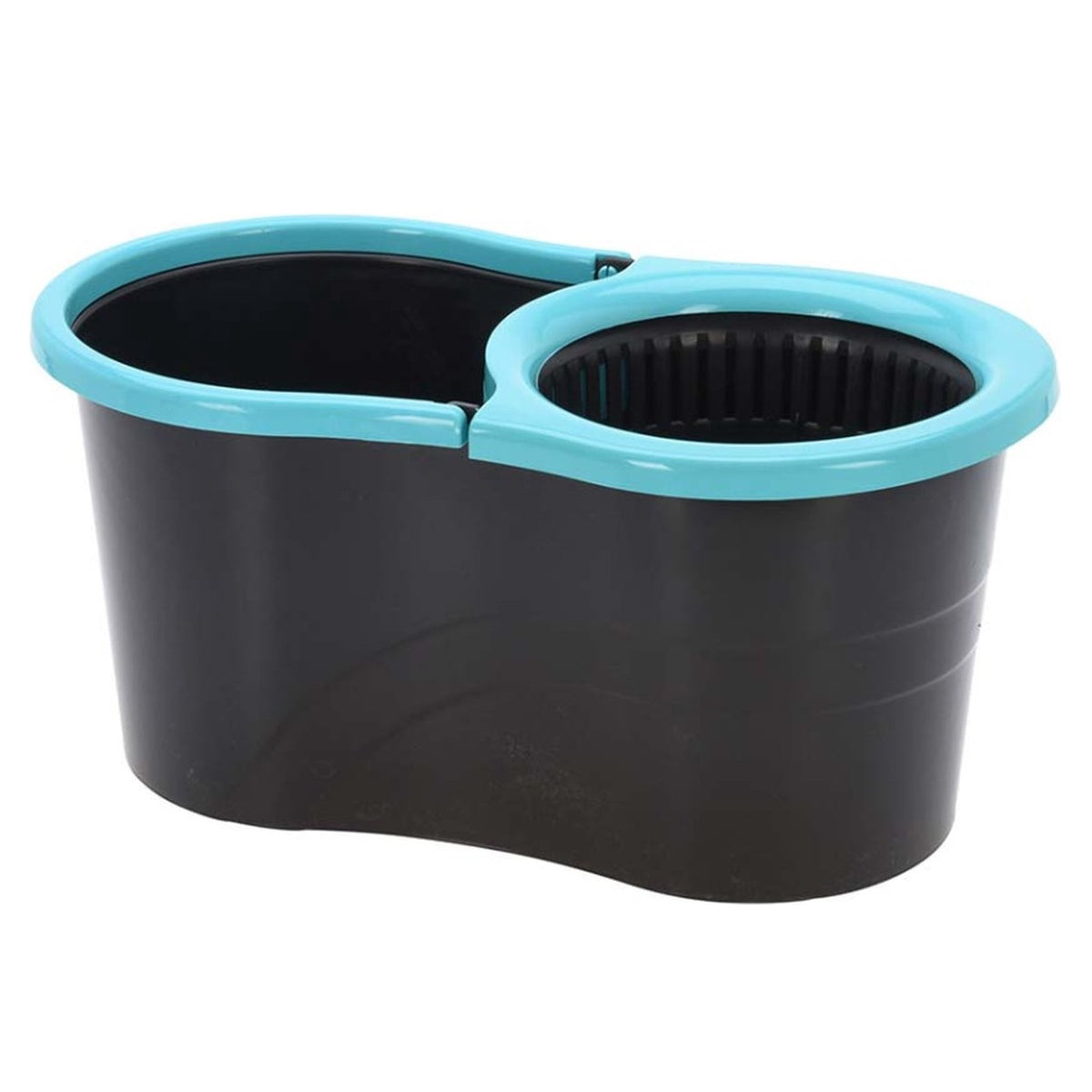 Ultra Clean Spinning Mop and Bucket Black 14Ltr 614689