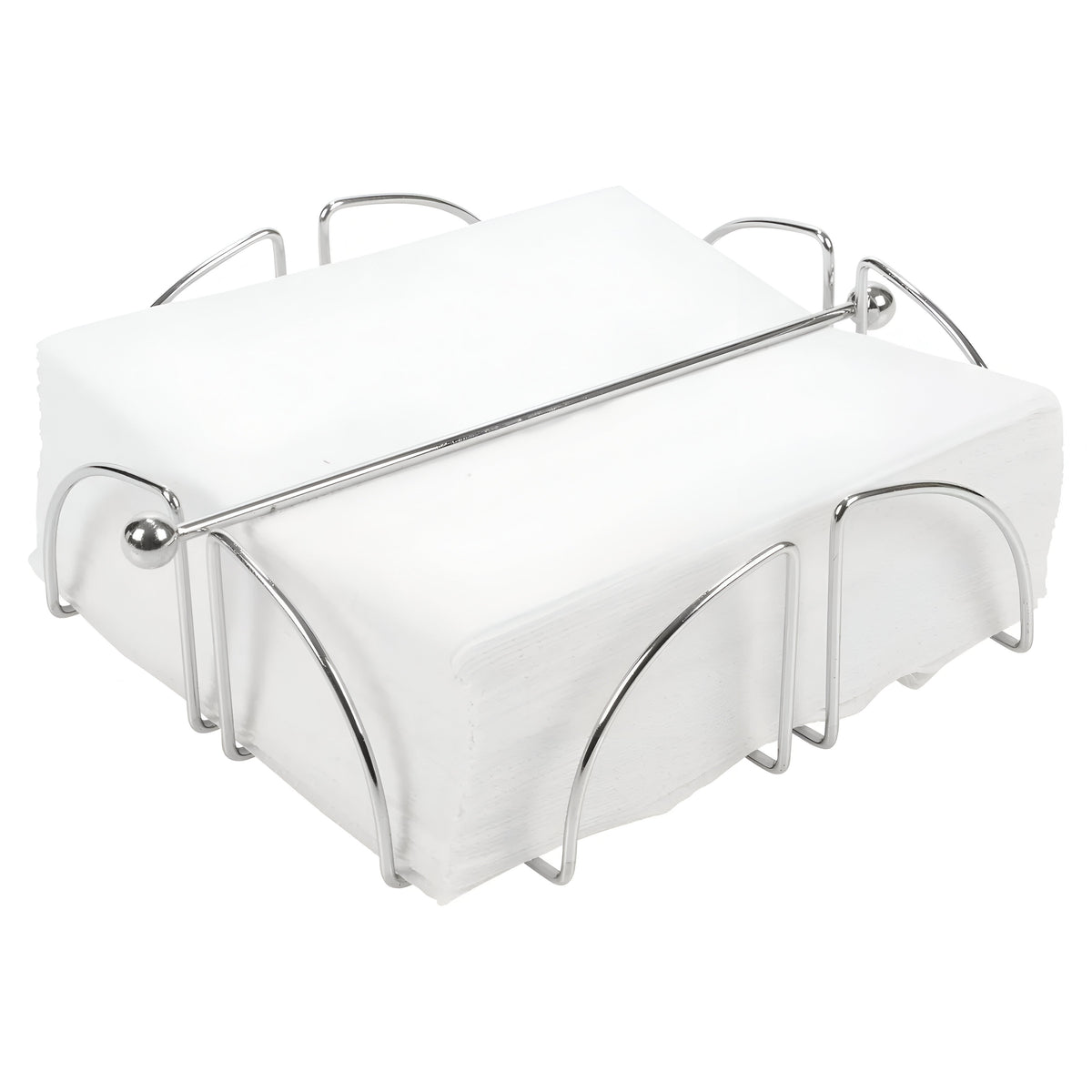 Excellent Houseware Square Napkin Holder Chrome Plated 19cm x 19cm 097703