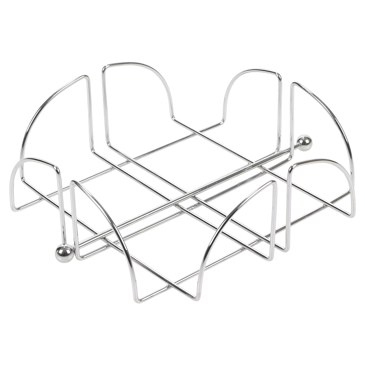 Excellent Houseware Square Napkin Holder Chrome Plated 19cm x 19cm 097703