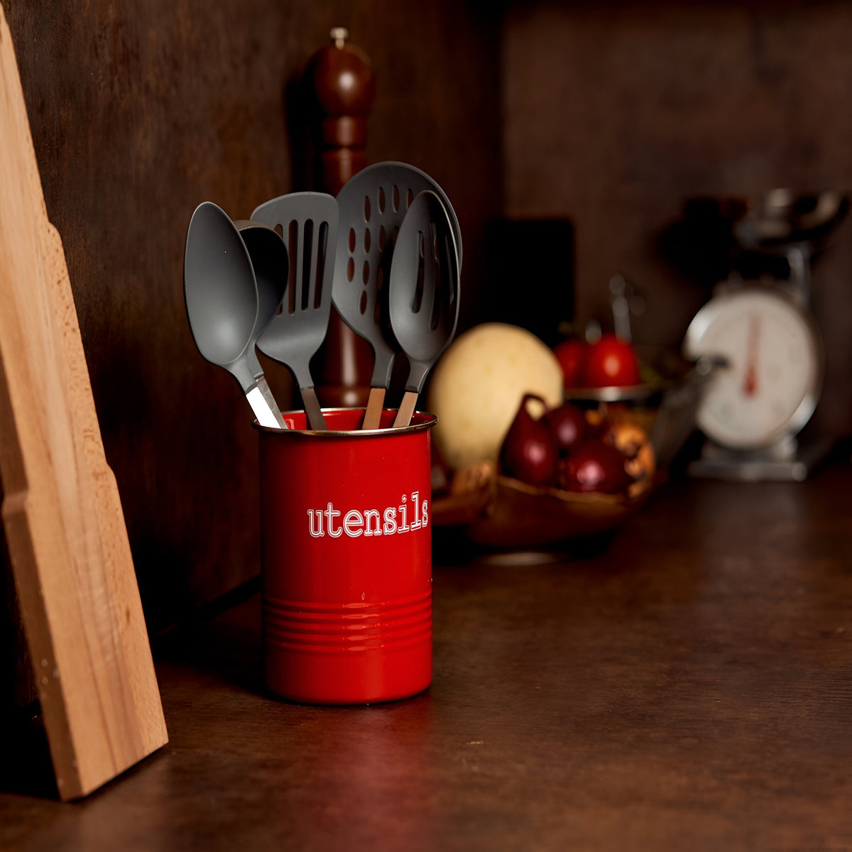 Excellent Houseware Kitchen Utensils Set Black Pack of 5 078571
