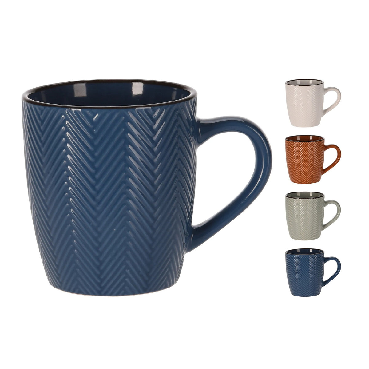 Stoneware Mug Assorted 370ml 104059