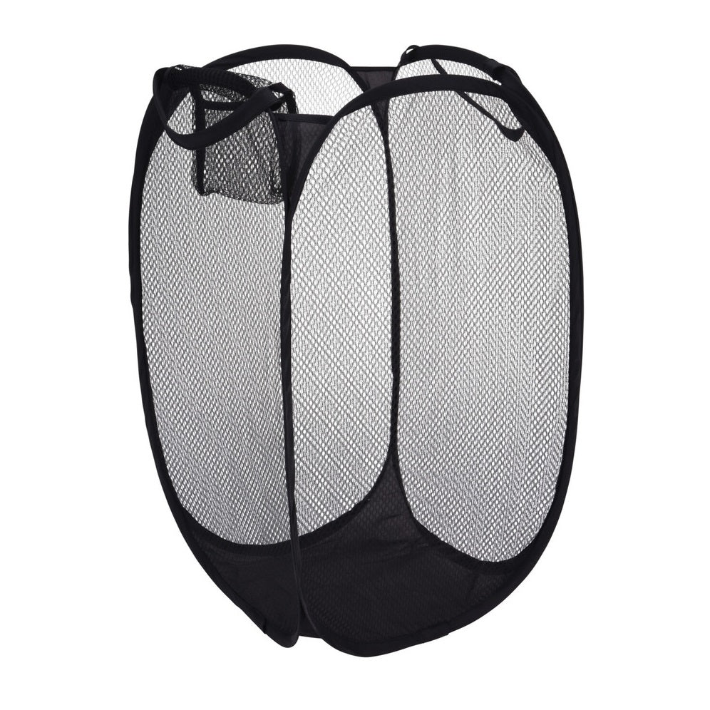 Storage Solutions Laundry Bag Black 36cm x 36cm x 58cm 111924