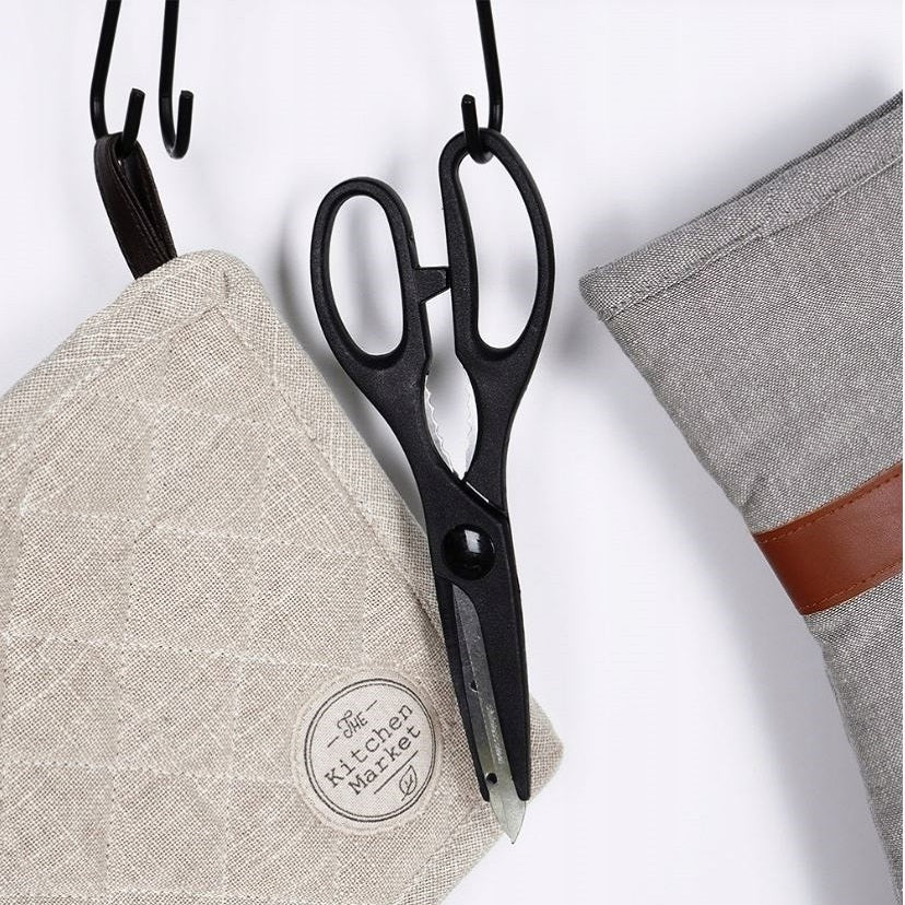Excellent Houseware Multifunctional Scissors Black 210mm x 78mm 097726