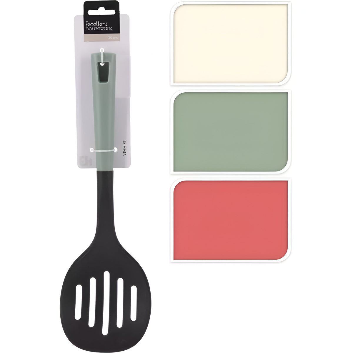Excellent Houseware PBT Skimmer Assorted 34cm 080989