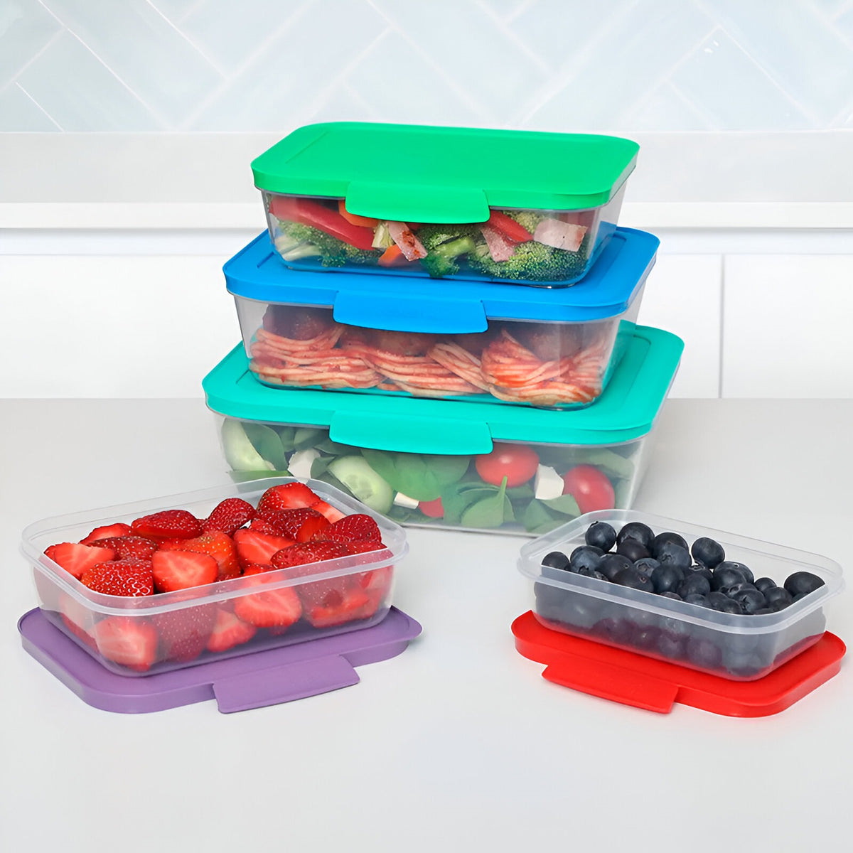Sistema Nest IT Storage Boxes Transparent Pack of 5 5103710