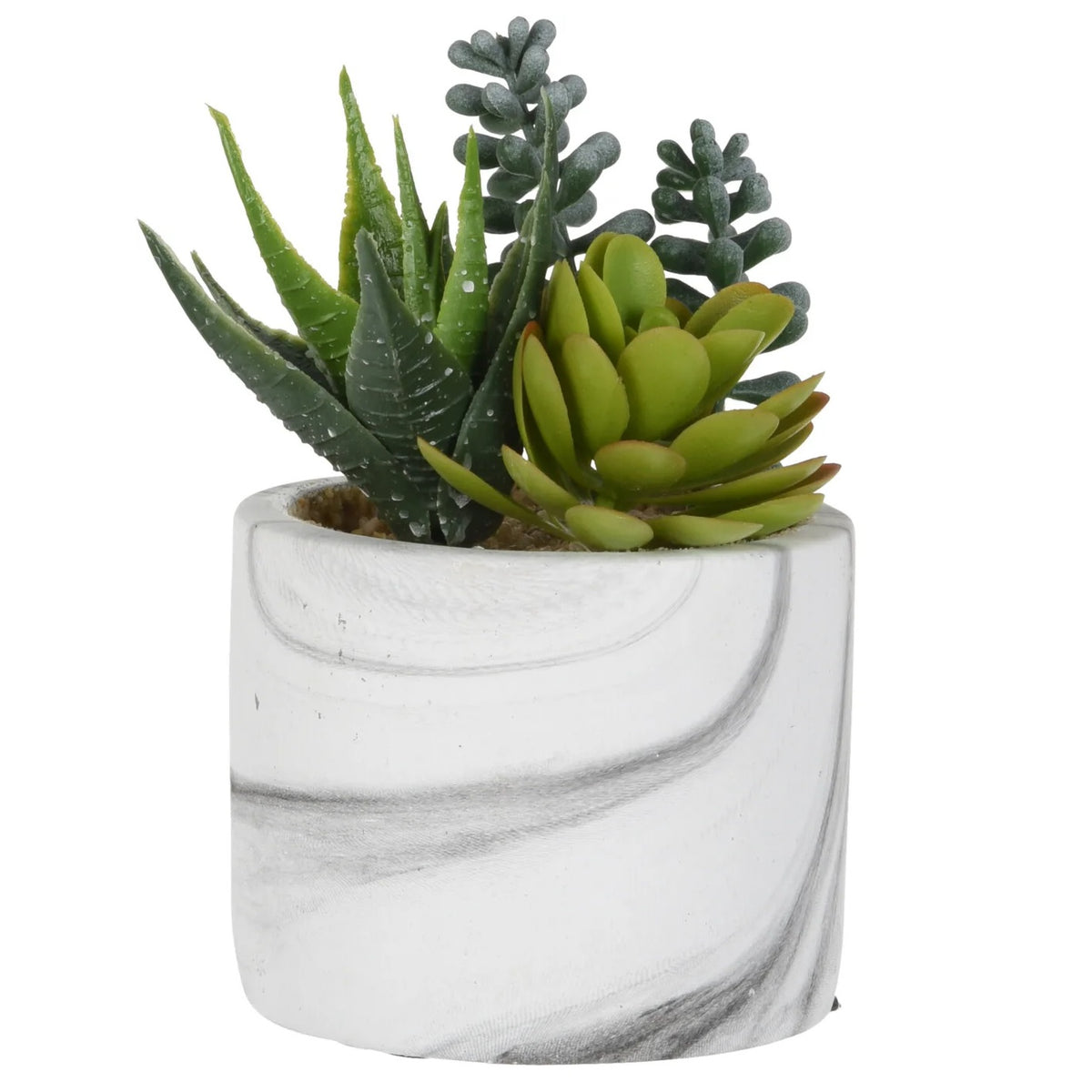 Botanical Decoration Round Artificial Plant Green 074486