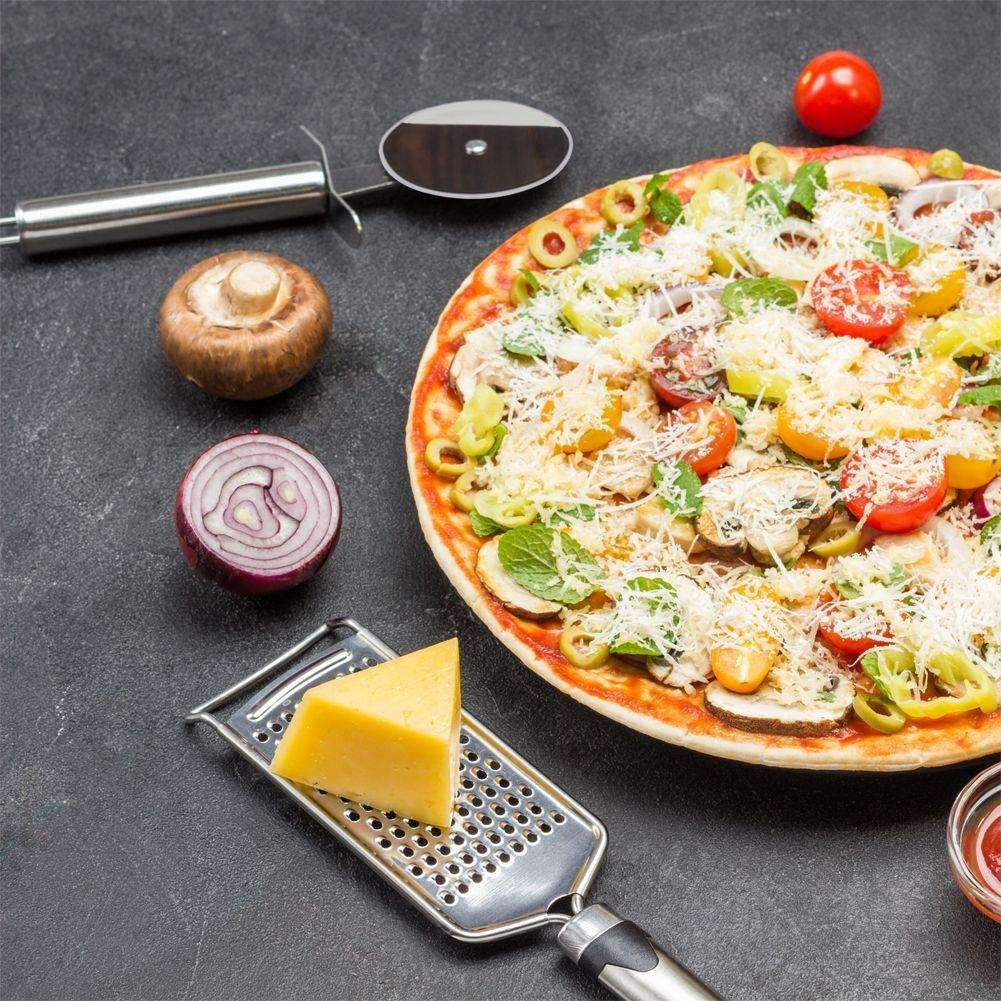 Excellent Houseware Pizza Cutter Stainless Steel 21cm 117402