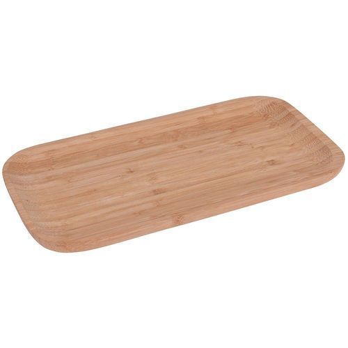 Excellent Houseware Serving Platter Brown 25cm x 13cm x 1.8cm 152537 | Bamboo