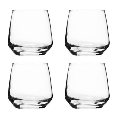 Ravenhead Majestic Mixers Glasses Clear 31cl Set of 4 0041.389 | Dishwasher Safe | Strong and Durable | Dishwasher Stackable