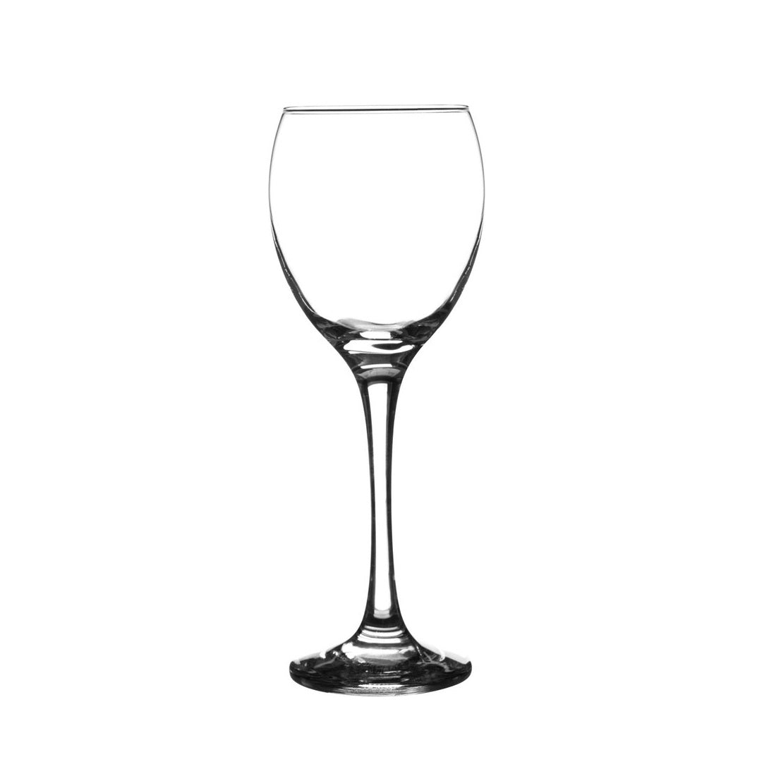 Ravenhead White Wine Glasses Transparent 24.5cl Pack of 4 0041.335 | Strong And Durable | Dishwasher Safe | Ideal Choice For Everyday Glassware