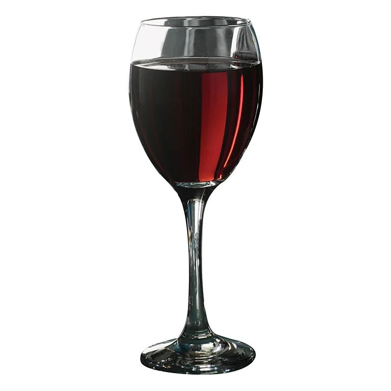 Ravenhead Red Wine Glasses Transparent 34cl Pack of 4 0041.334 | Strong And Durable | Dishwasher Safe | Ideal Choice For Everyday Glassware