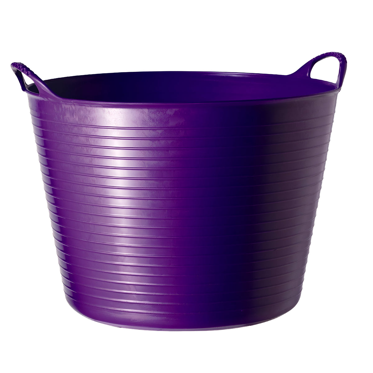 Red Gorilla High Quality Flexible Plastic Tub Purple 14Ltr Small SP14P | Lightweight | Frost Proof | UV Resistant | Easy to Clean | Super Tough | Bendable | Washable