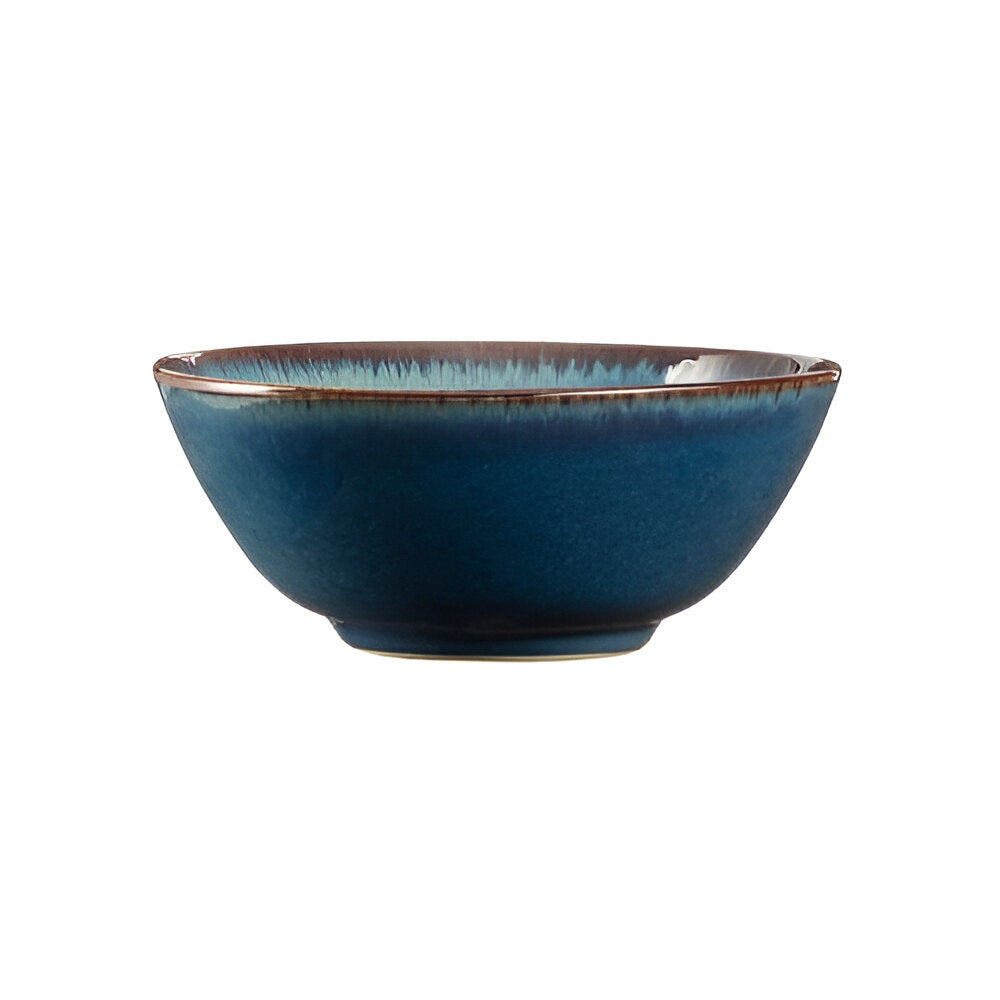 Mason Cash Reactive Bowl Blue 16.5cm 2002.187 | Fine Stoneware | Durable | Dishwasher Safe | Microwave Safe