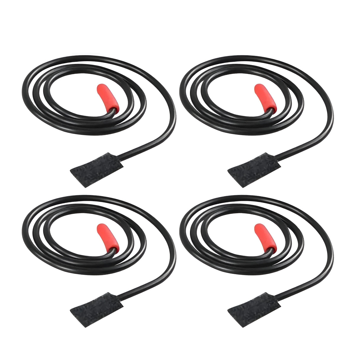 Dekton Wonder Snake Professional Drain Hair Remover Black Pack of 4 DT30351 | Insert - Twist - Remove | Quickly Clears Slow Moving Drains | Perfect for Baths - Sinks and Showers | Flexible