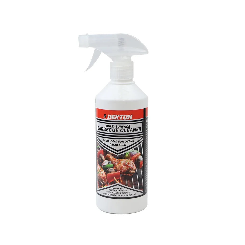 Dekton Multi-Surface Barbecue Cleaner White 500ml DTC2010 | Oven Degreaser | Stain Remover | Removes Tough Burnt-on | 2x Fast Action Cleans and Freshens