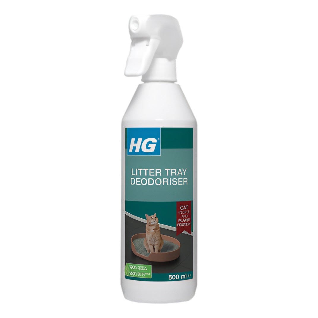 HG Litter Tray Deodoriser 500ml 2309 | The Efficient Cat Urine Smell Remover