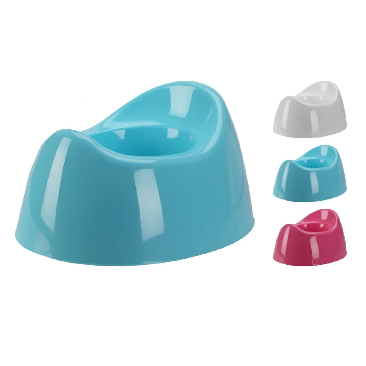 Kids Toilet Pot Assorted Colours Pack of 1 083550 |Lightweight | Portable