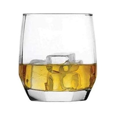Lav Diamond Whisky Glass Clear 310cc 3Pk DIA15