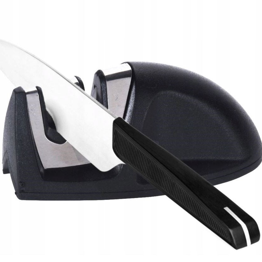 Excellent Houseware Knife Sharpener Black 9.5cm x 5cm x 4.5cm 117459